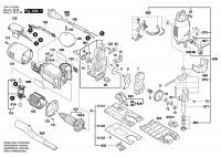 Bosch 0 601 510 603 Gst 120 E Orbital Jigsaw 230 V / Eu Spare Parts